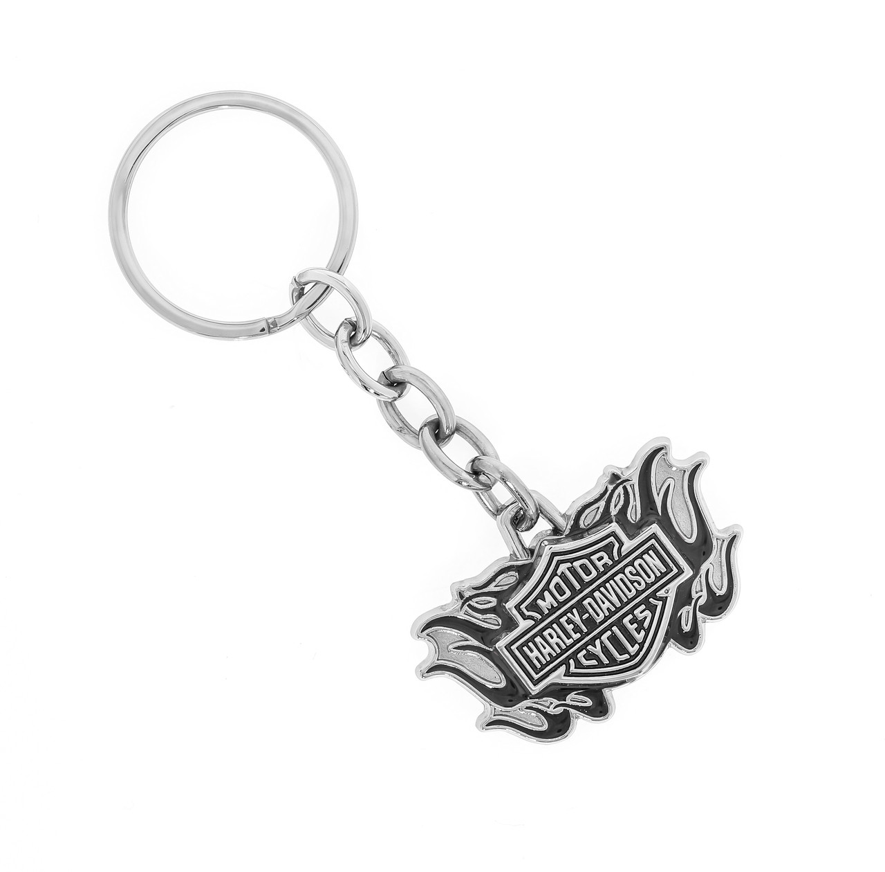 Harley-Davidson Carbon Fiber Inley Key Chain