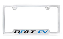Chevrolet BOLT EV logo metal license Plate frame 