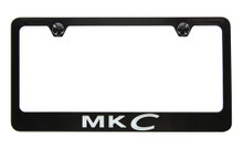 Lincoln MKC Black Coated License Plate Frame 