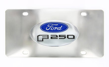 Ford F 250 Logo Decorative Vanity License Plate