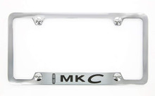 Lincoln MKC Wordmark Chrome Plated Metal License Plate Frame