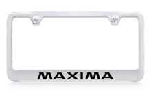 Nissan Maxima chrome plated bottom engraved