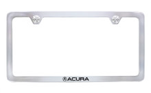 Acura Chrome Plated Thin Rim Metal License Plate Frame