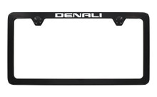 GMC- Denali Black Powder Coated Thin Rim License Frame