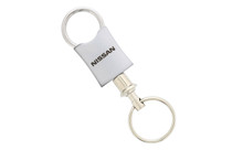 Nissan Metal Key Chain with Laser Engraved Nissan Logo