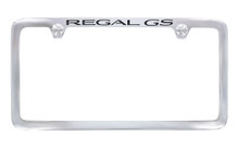 Buick Regal GS Chrome Plated License Plate Frame — Thin Rim Frame 