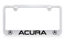 Acura Officially Licensed Chrome License Plate Frame Tag Holder
