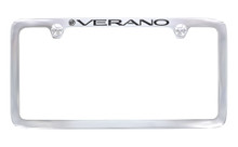 Buick Verano Chrome Plated License Plate Frame — Thin Rim Frame