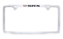 Cadillac SRX Chrome Plated License Plate Frame — Thin Rim Frame