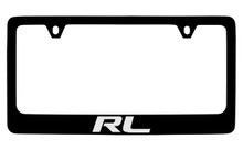 Acura RL Officially Licensed Black License Plate Frame Holder