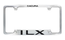 Acura ILX Chrome Plated License Plate Frame — Notch Bottom Frame