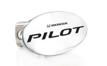 Honda Pilot Oval Chrome Plated Trailer Hitch Cover