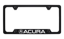 Acura Officially Licensed Black License Plate Frame 