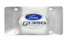Ford F 350 Logo Decorative Vanity License Plate