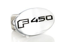 Ford F450 Wordmark Oval Trailer Hitch Cover