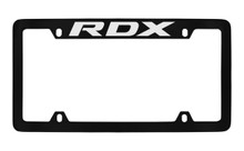 Acura RDX Black Coated License Plate Frame Holder 