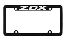 Acura ZDX Officially Licensed Black License Plate Frame Folder (ACV6-U)