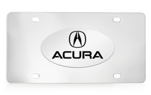 Acura Logo Chrome Plated Decorative Vanity Front License Plate
