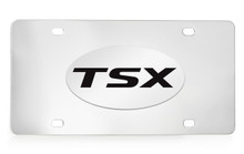 Acura TSX Officially Licensed Chrome Decorative Vanity Front License Plate