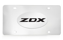 Acura ZDX Officially Licensed Chrome Decorative Vanity Front License Plate