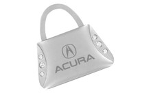 Acura Purse Keychain Embellished With Dazzling Crystals
