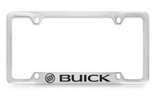 Buick Logo & wordmark Chrome Plated License Plate Frame