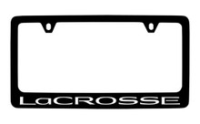 Buick Lacrosse Officially Licensed Black License Plate Frame Holder