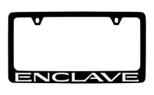 Buick Enclave Officially Licensed Black License Plate Frame Holder