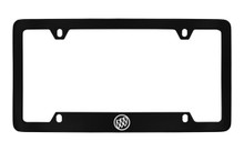 Buick Logo Only Officially Licensed Black License Plate Frame Holder (BULG6-12-UF)