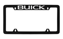 Buick Logo Only Officially Licensed Black License Plate Frame Holder (BUA6-12-U)