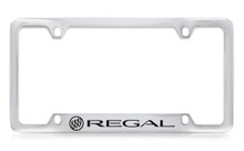 Buick Regal Chrome Plated License Plate Frame - Notch Bottom Frame
