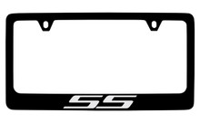 Chevrolet SS Black Coated Zinc License Plate Frame 