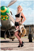 Wings of Angels Malak Ariel WWII P-51D Mustang Print 02