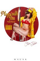 Claire Sinclair - Play'n with Fire Print Malak
