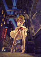 Saturady Night Special Signed Pin Up Print Greg Hildebrandt
