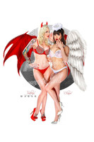 Heaven and Hell Claire Sinclair and Sabina Kelley