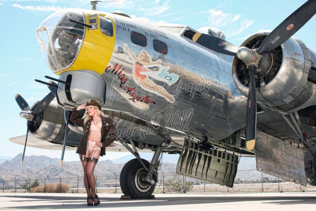 Wings of Angels Malak Caitlin WWII B-17G Flying Fortress Print - Escape ...