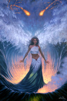 Desire Goddess of the Sea Signed Print Jonathon Earl Bowser