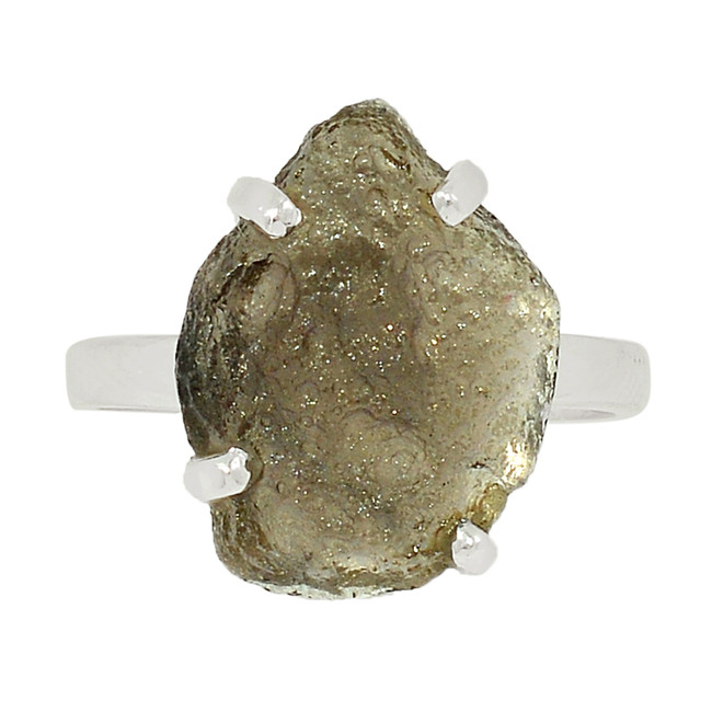 Natural Agni Manitite Pearl Of Divine Fire 925 Silver Ring s.9 ALLR-21559