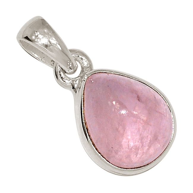 Natural Rose Quartz - Madagascar 925 Sterling Silver Pendant Jewelry ALLP-26691