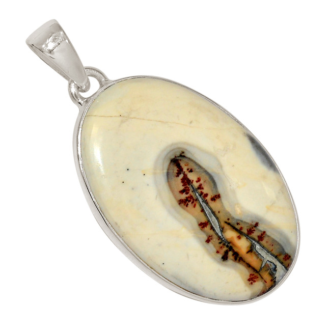 Natural Maligano Jasper 925 Sterling Silver Pendant Jewelry ALLP-26650