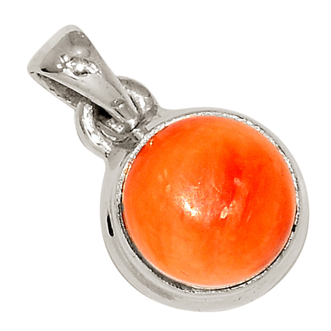 Natural Oyster 925 Sterling Silver Pendant Jewelry ALLP-27869