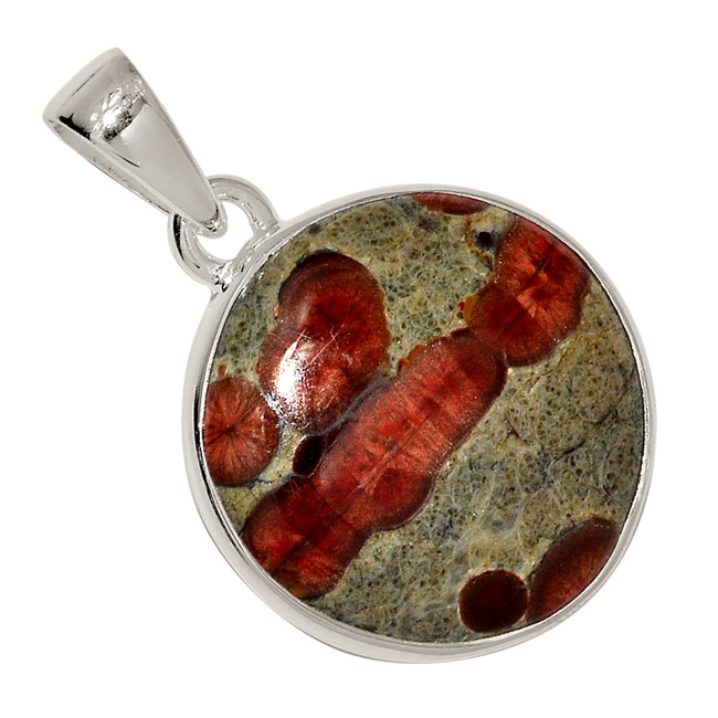Natural Peanut Obsidian 925 Sterling Silver Pendant Jewelry ALLP-27831