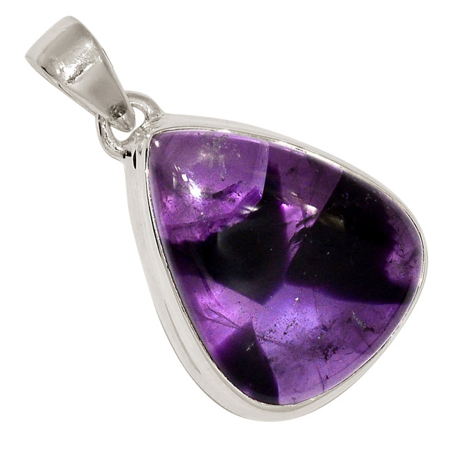 Natural Atomic Amethyst Star 925 Sterling Silver Pendant Jewelry ALLP-27423