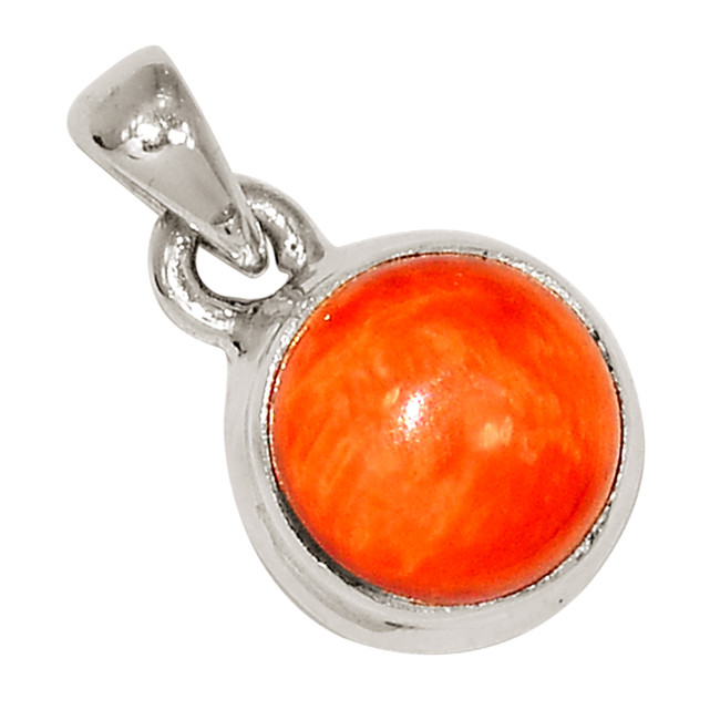 Natural Oyster 925 Sterling Silver Pendant Jewelry ALLP-27873