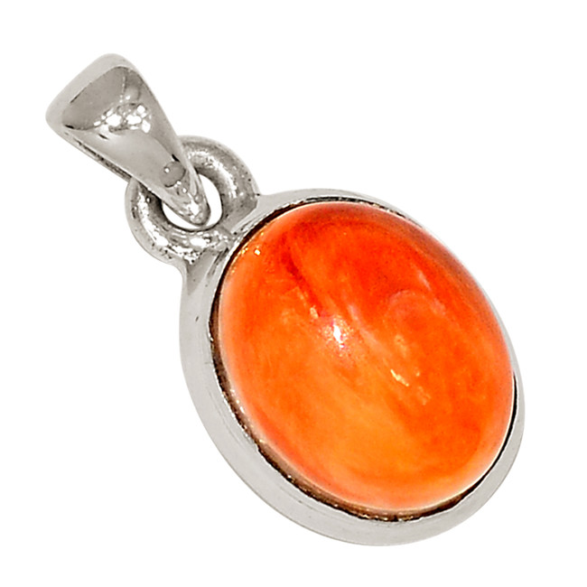 Natural Oyster 925 Sterling Silver Pendant Jewelry ALLP-27874