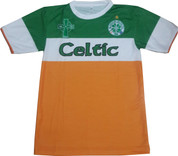 Embroidered Celtic Green And Orange