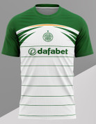 CELTIC WHITE AND GREEN #578