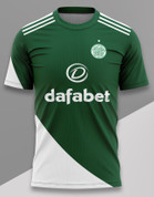 CELTIC WHITE AND GREEN #585