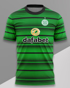 CELTIC BLACK AND GREEN #586